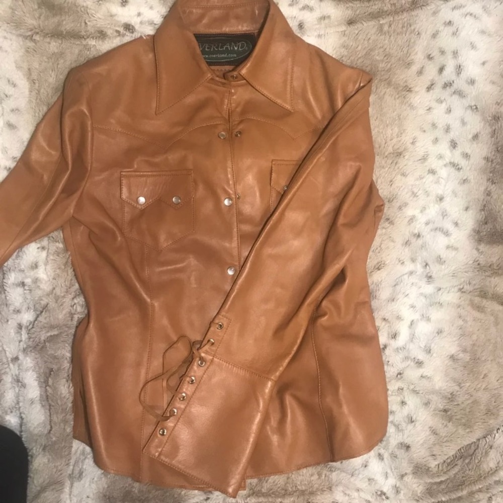 Overland Lambskin Leather Jacket